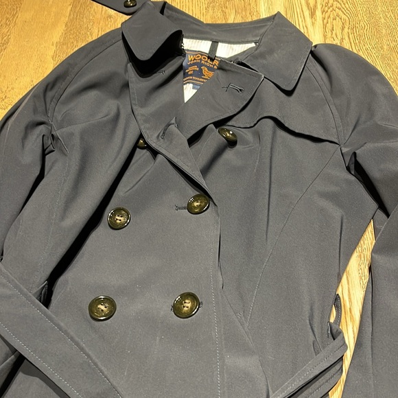 Woolrich John Rich & Bros Women’s Parka Size L navy - Picture 7 of 13